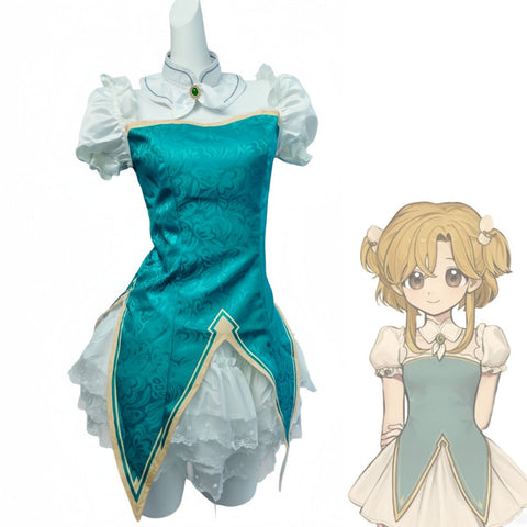 Daughter of the Volcano Ruth Cosplay Costume Water Blue Game Suit Two Versions - Coscosmos