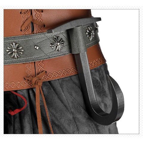 The Witcher IV Ciri Cosplay Costume Full Set With Cloak For Women