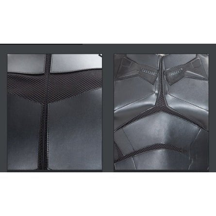 DC Batman Cosplay Costume - Bruce Wayne Full Bodysuit with Premium Stitching & Detailing - Coscosmos