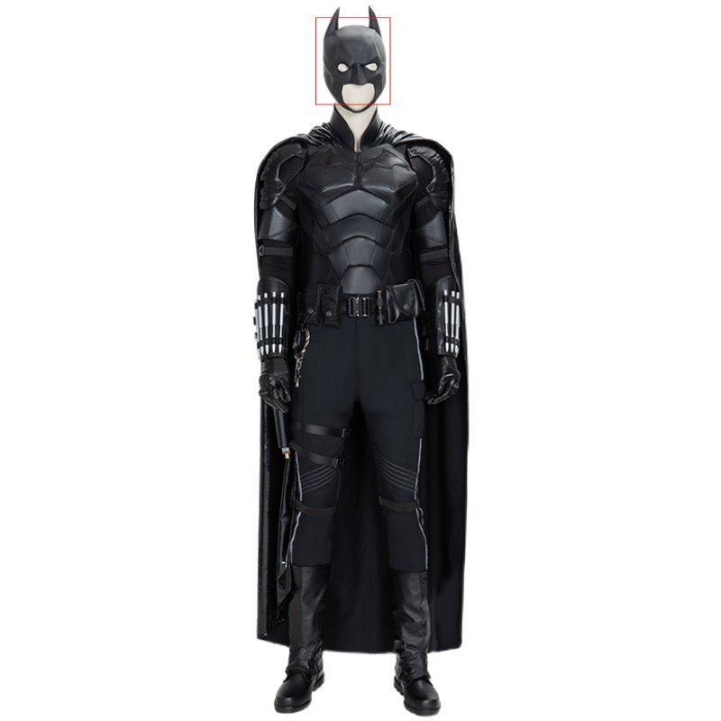 DC Batman Cosplay Costume - Bruce Wayne Full Bodysuit with Premium Stitching & Detailing - Coscosmos