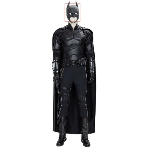 DC Batman Cosplay Costume - Bruce Wayne Full Bodysuit with Premium Stitching & Detailing - Coscosmos