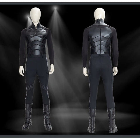 DC Batman Cosplay Costume - Bruce Wayne Full Bodysuit with Premium Stitching & Detailing - Coscosmos