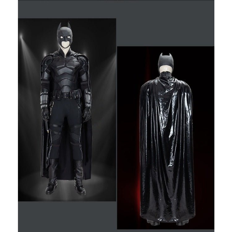 DC Batman Cosplay Costume - Bruce Wayne Full Bodysuit with Premium Stitching & Detailing - Coscosmos