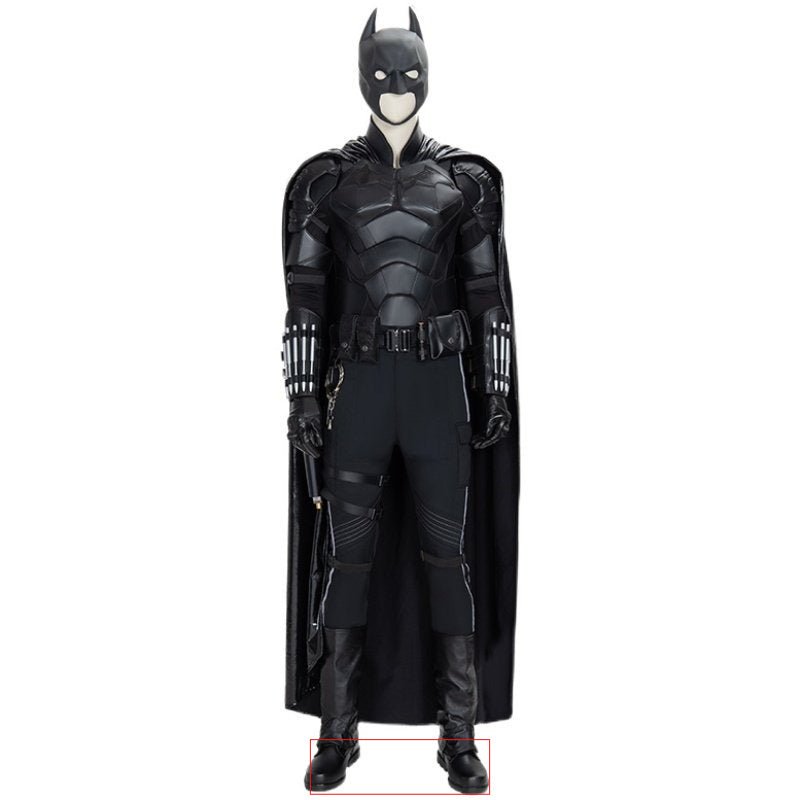 DC Batman Cosplay Costume - Bruce Wayne Full Bodysuit with Premium Stitching & Detailing - Coscosmos