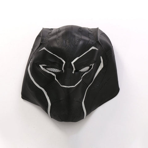 DC Black Panther Jumpsuit Cosplay Costume Suit with Mask for Men - Halloween Bodysuit - Coscosmos