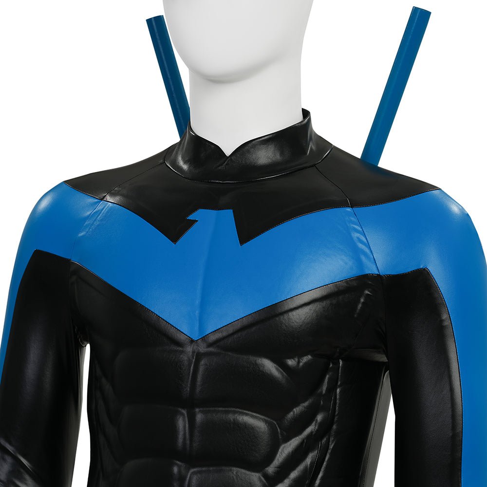DC Comics Nightwing Blue Comic Version Full Cosplay Costume - Coscosmos