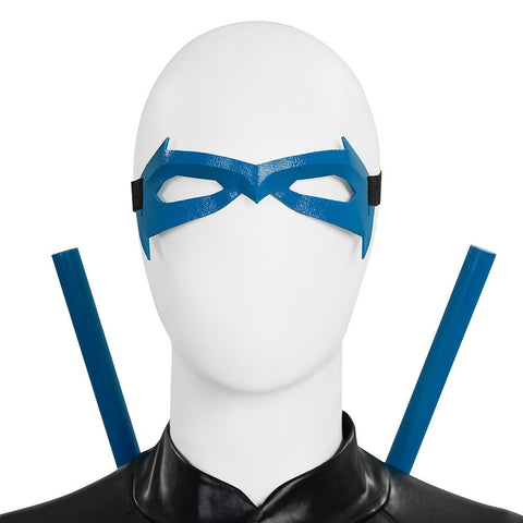 DC Comics Nightwing Blue Comic Version Full Cosplay Costume - Coscosmos