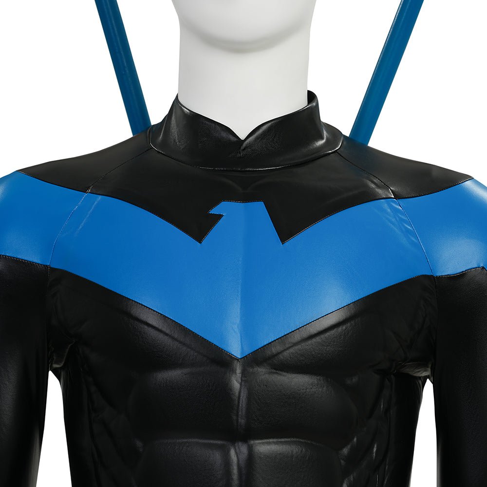 DC Comics Nightwing Blue Comic Version Full Cosplay Costume - Coscosmos