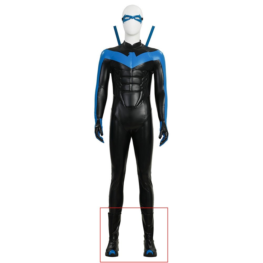 DC Comics Nightwing Blue Comic Version Full Cosplay Costume - Coscosmos
