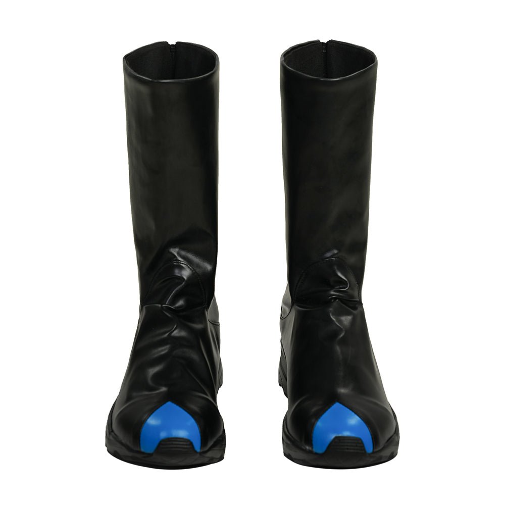 DC Comics Nightwing Dick Grayson Blue Non - Muscle Bodysuit Full Set Cosplay Costume - Coscosmos