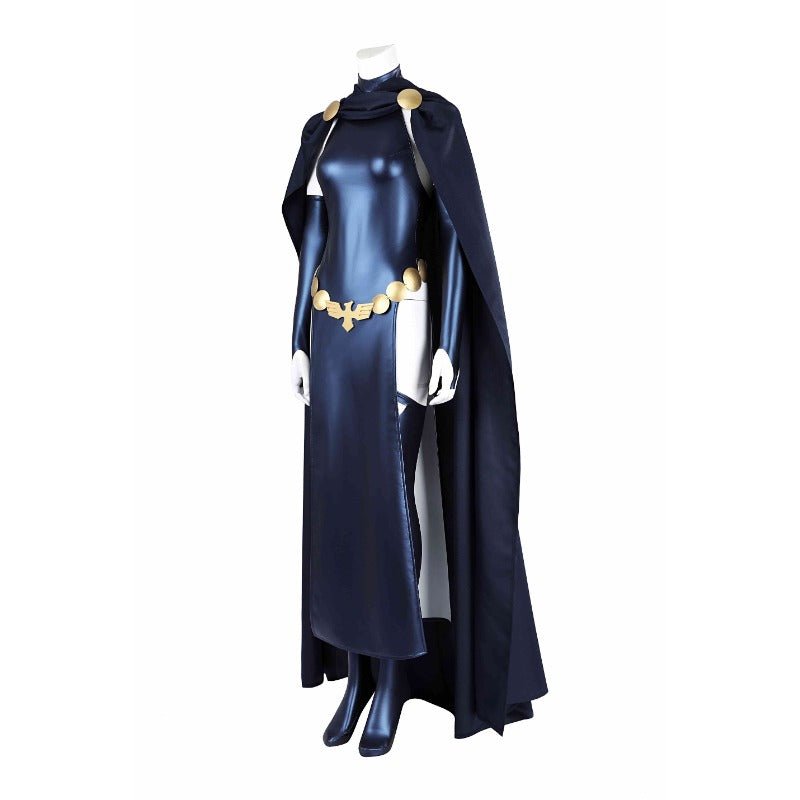 DC Comics Raven (New Earth) Cosplay Costume for Halloween and Roleplay - Coscosmos