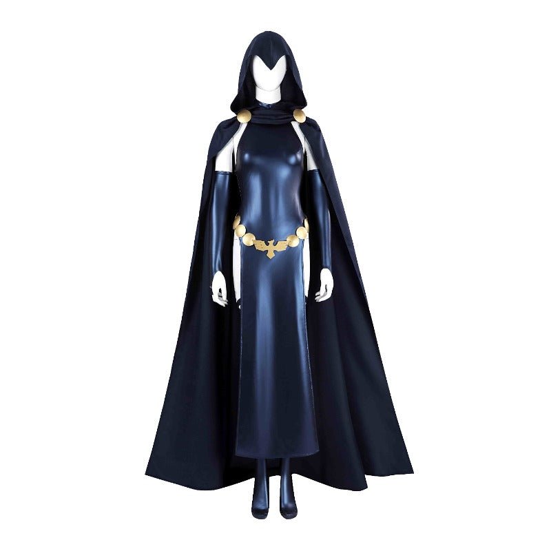 DC Comics Raven (New Earth) Cosplay Costume for Halloween and Roleplay - Coscosmos