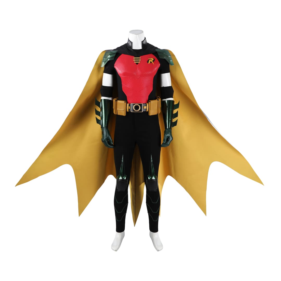 DC Comics Red Robin Tim Drake Cosplay Costume - Coscosmos