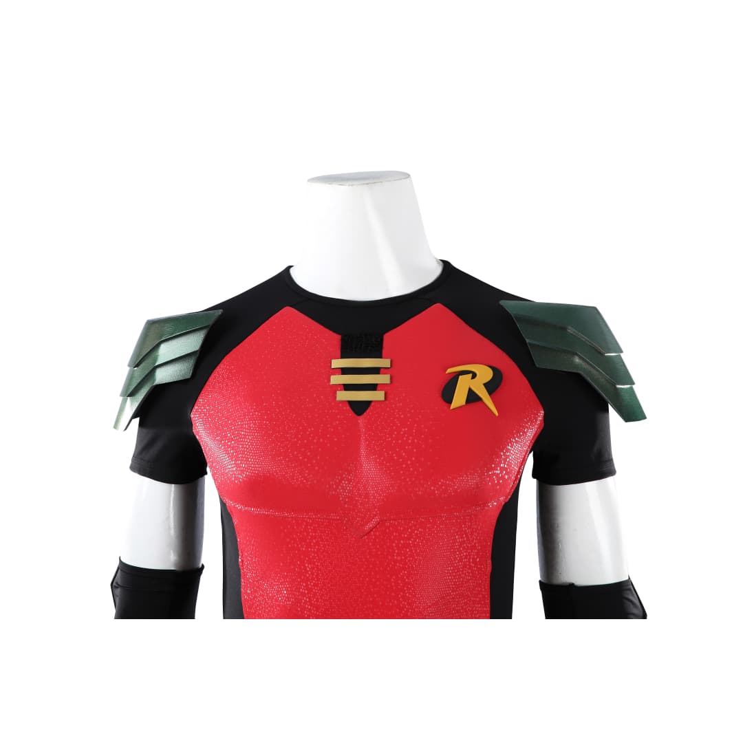 DC Comics Red Robin Tim Drake Cosplay Costume - Coscosmos
