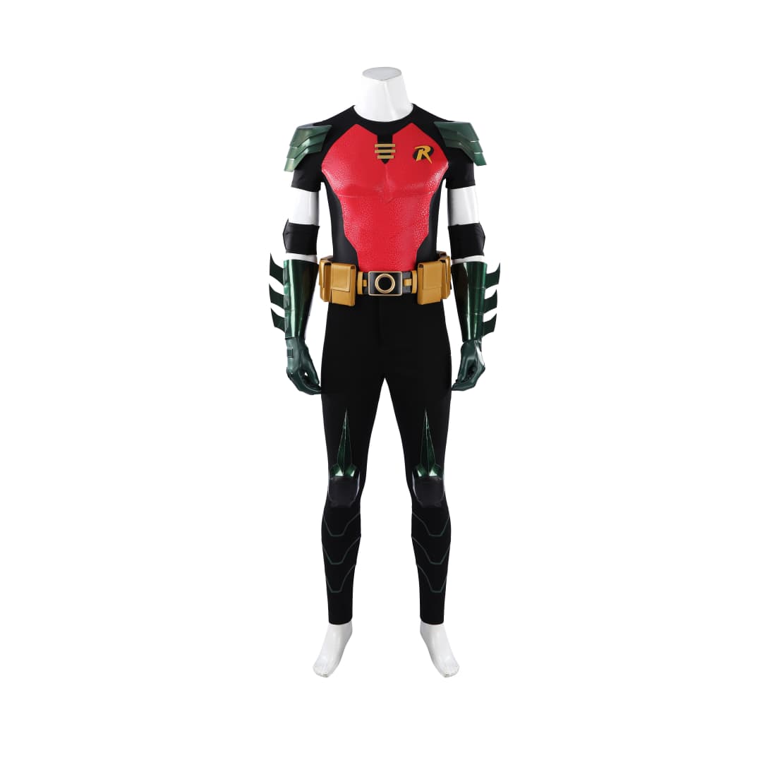 DC Comics Red Robin Tim Drake Cosplay Costume - Coscosmos