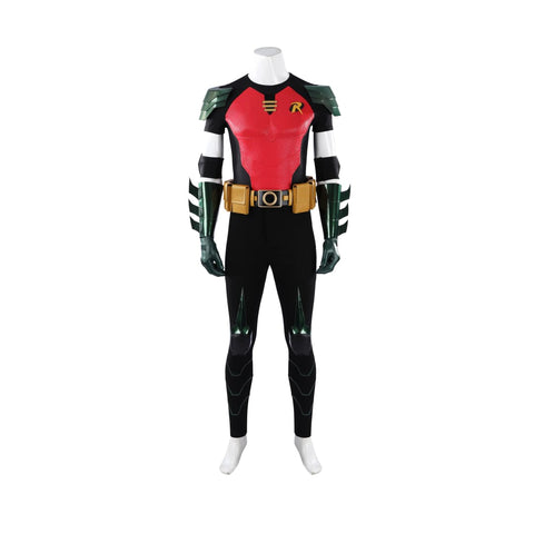 DC Comics Red Robin Tim Drake Cosplay Costume - Coscosmos