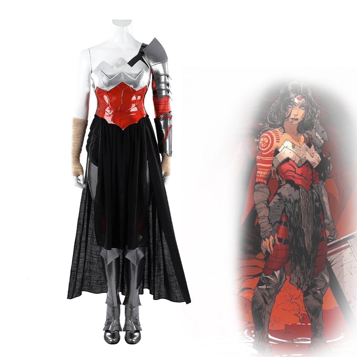 DC Comics Wonder Woman Official Cosplay Costume - Coscosmos