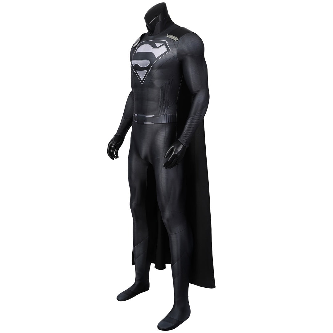 DC Crisis on Infinite Earths Superman Clark Kent Premium Cosplay Costume for Halloween Stage Performance - Coscosmos