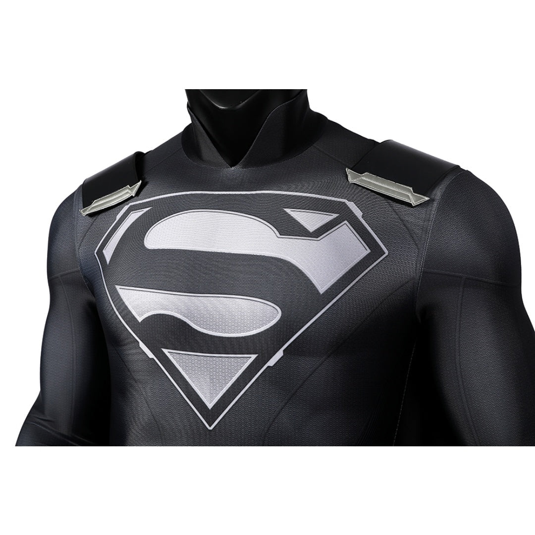 DC Crisis on Infinite Earths Superman Clark Kent Premium Cosplay Costume for Halloween Stage Performance - Coscosmos