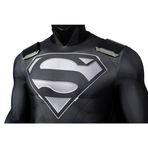 DC Crisis on Infinite Earths Superman Clark Kent Premium Cosplay Costume for Halloween Stage Performance - Coscosmos
