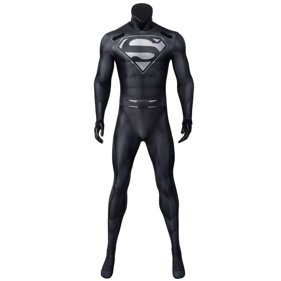 DC Crisis on Infinite Earths Superman Clark Kent Premium Cosplay Costume for Halloween Stage Performance - Coscosmos