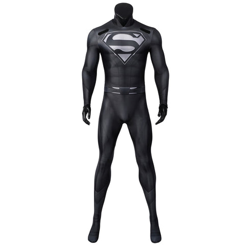 DC Crisis on Infinite Earths Superman Clark Kent Premium Cosplay Costume for Halloween Stage Performance - Coscosmos