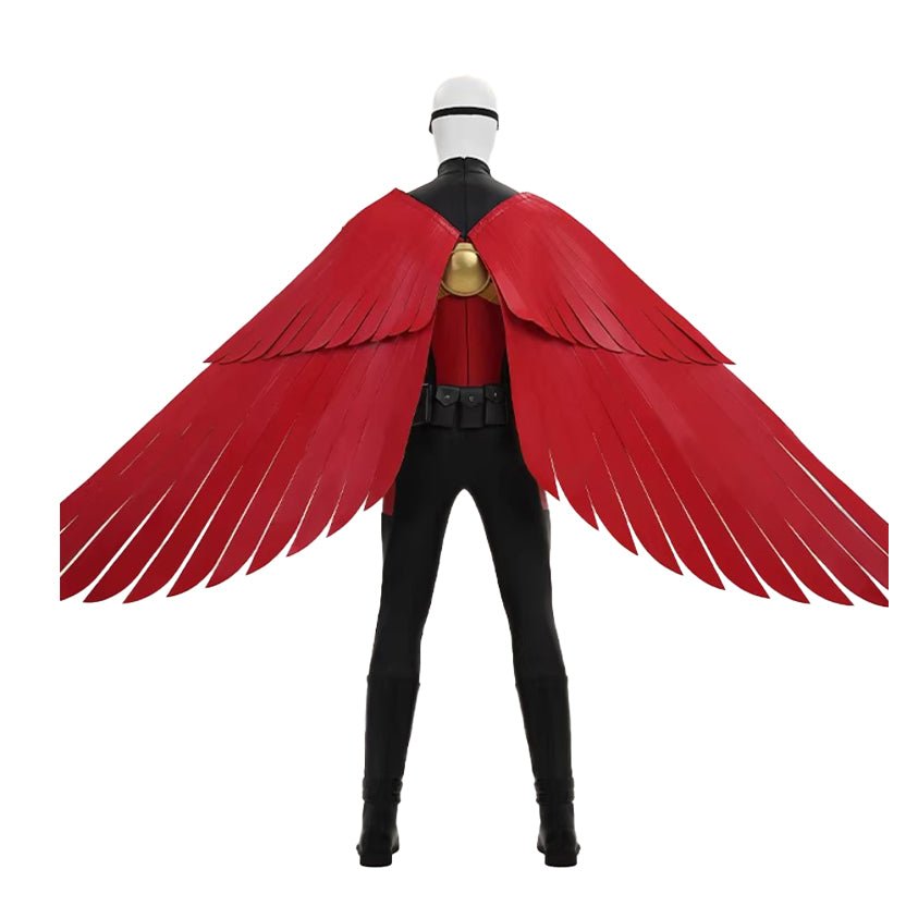 DC Robin War Cosplay Costume Red Robin Tim Drake Comic Version Male Outfit - Coscosmos