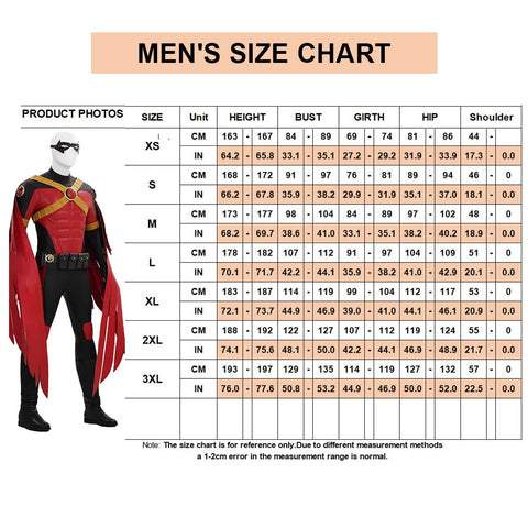 DC Robin War Cosplay Costume Red Robin Tim Drake Comic Version Male Outfit - Coscosmos