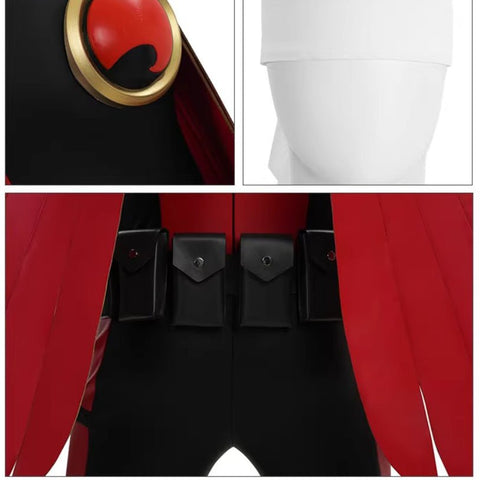 DC Robin War Cosplay Costume Red Robin Tim Drake Comic Version Male Outfit - Coscosmos