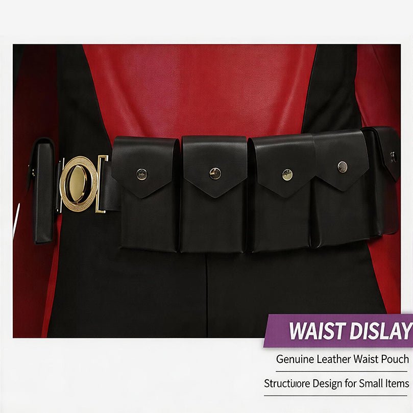 DC Robin War Cosplay Costume Red Robin Tim Drake Comic Version Male Outfit - Coscosmos