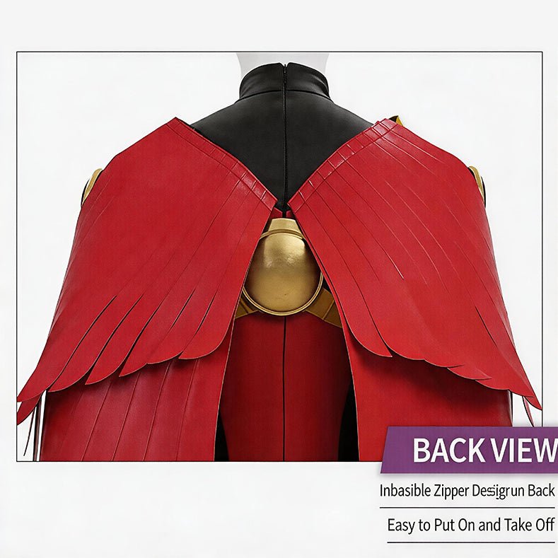 DC Robin War Cosplay Costume Red Robin Tim Drake Comic Version Male Outfit - Coscosmos