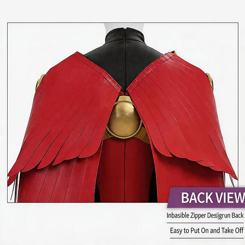 DC Robin War Cosplay Costume Red Robin Tim Drake Comic Version Male Outfit - Coscosmos