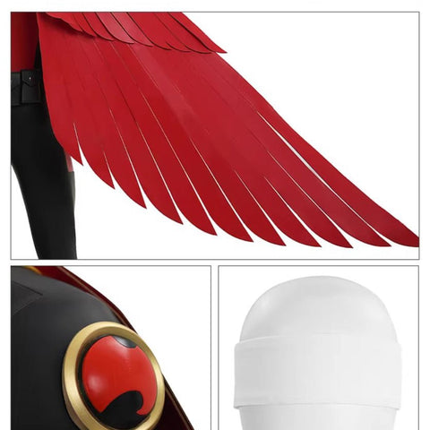 DC Robin War Cosplay Costume Red Robin Tim Drake Comic Version Male Outfit - Coscosmos
