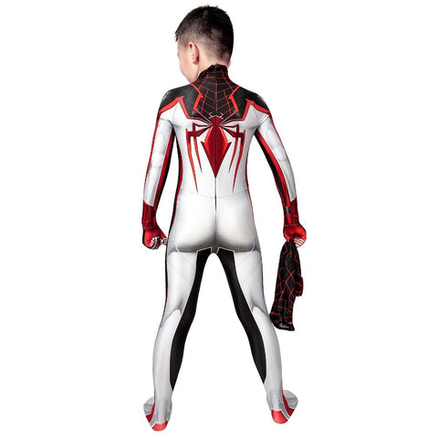 Spider-Man Miles Morales T.R.A.C.K. Suit Kids Jumpsuit Cosplay Costume