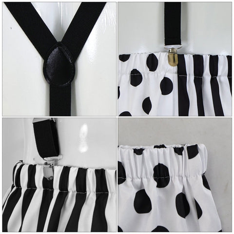 Mime Circus Clown Cosplay Costume