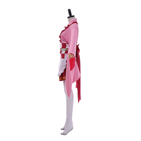 Demon Slayer Kanroji Mitsuri Cosplay Costume - Japanese Kimono Lolita Dress