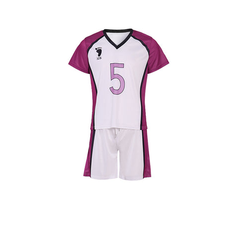 Haikyuu!! Tendo Satori Shiratorizawa Jersey Uniform Cosplay Costume - Anime Volleyball Team Cosplay Outfit