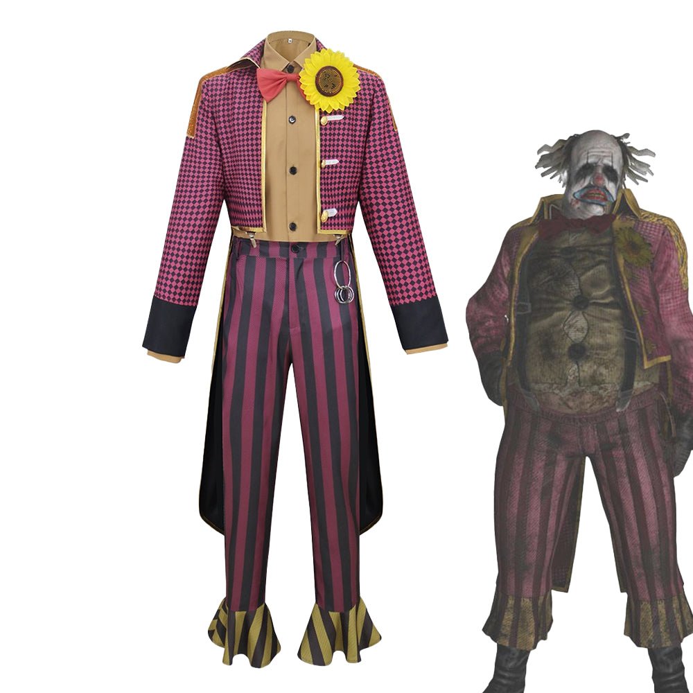 Dead by Daylight The Clown Kenneth Chase Cosplay Costume for Halloween & Game Events - Coscosmos