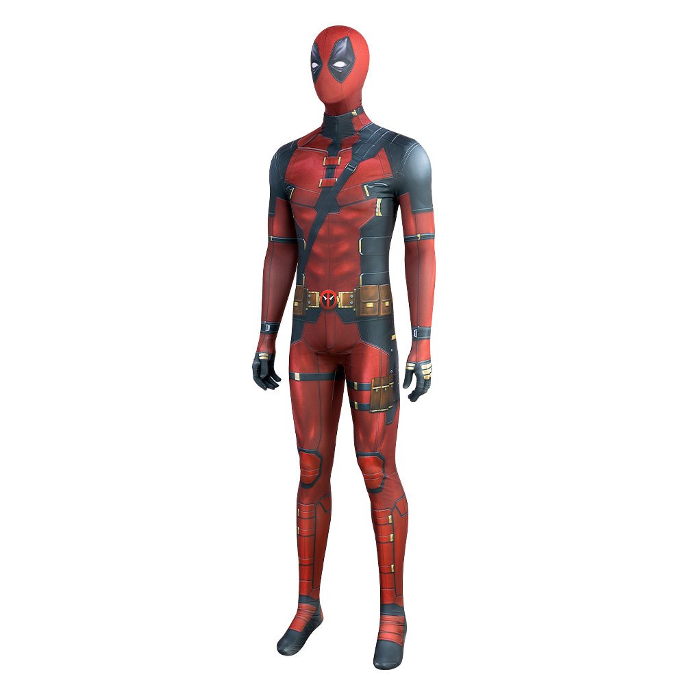 Deadpool 2 Wade Wilson Cosplay Costume Superhero Bodysuit for Adults - Coscosmos