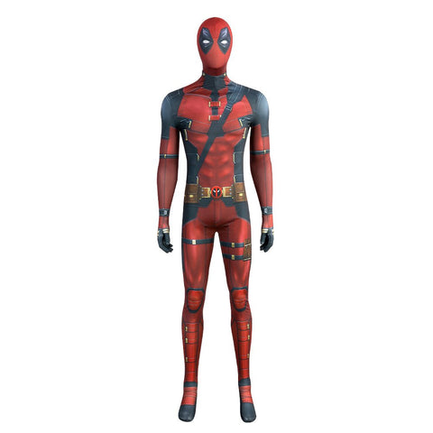 Deadpool 2 Wade Wilson Cosplay Costume Superhero Bodysuit for Adults - Coscosmos