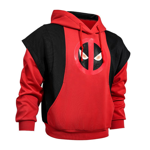 Deadpool 3 - Adult Hoodie Deadpool Cosplay Costume - Coscosmos