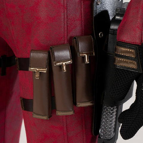 Deadpool 3 Deadpool Wade Wilson Cosplay Costume - Coscosmos