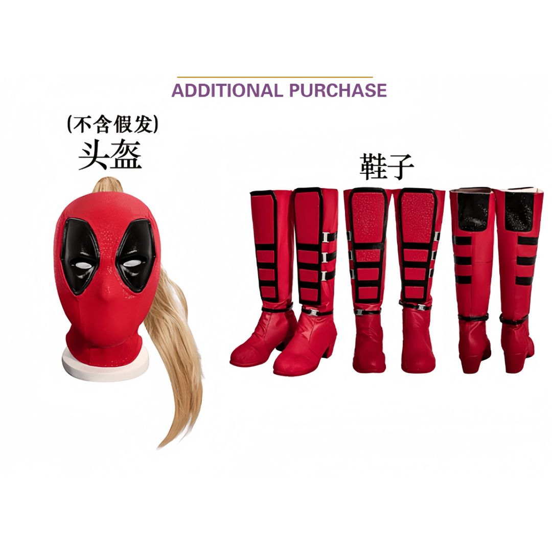Deadpool 3 - Lady Deadpool Cosplay Costume for Movie Fans - Coscosmos