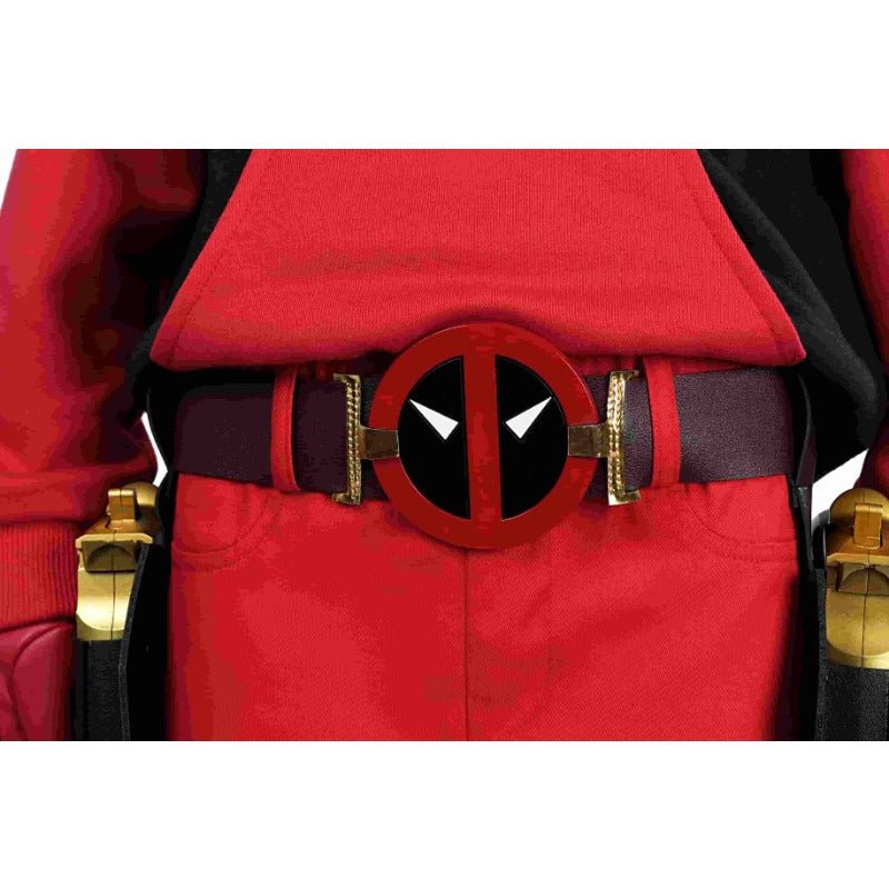 Deadpool 3 Wade Winston Wilson Cosplay Costume Kids & Adults Hoodie Clothing Suit - Coscosmos