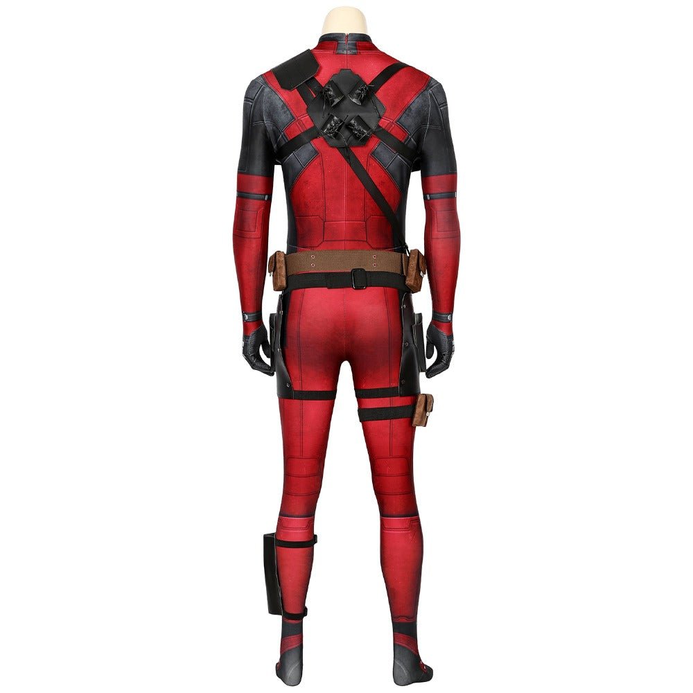 Deadpool Wade Wilson Deluxe Cosplay Costume Set with Accessories| Ready to Ship - Coscosmos