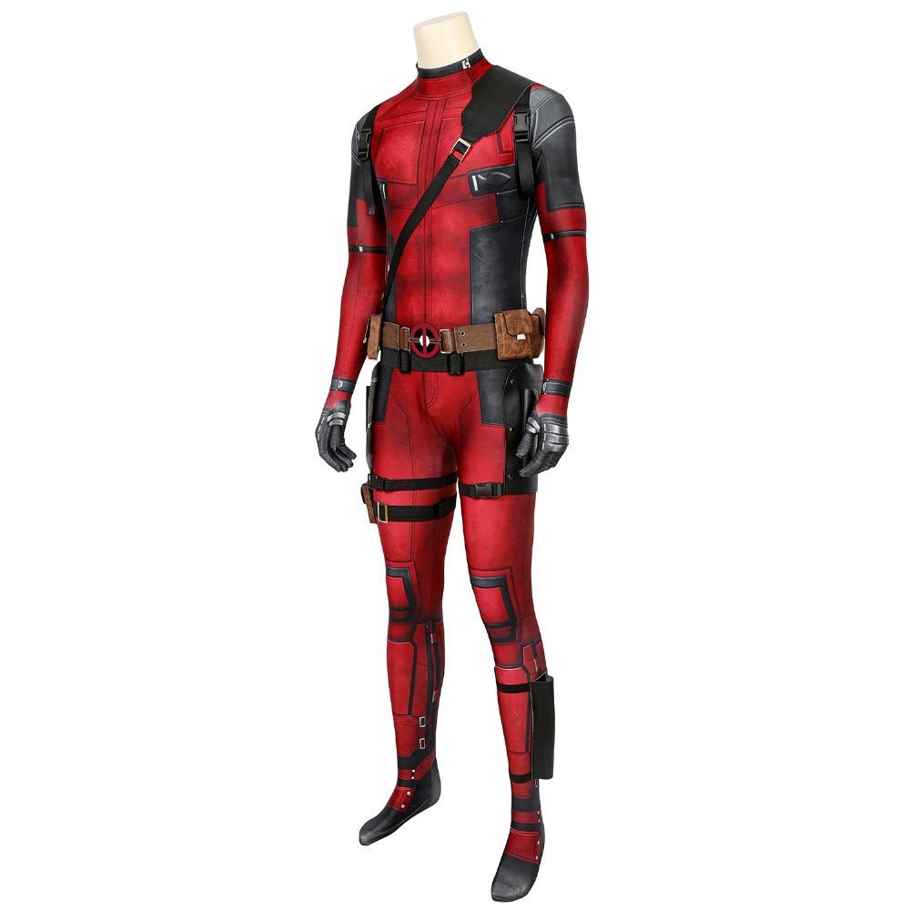 Deadpool Wade Wilson Deluxe Cosplay Costume Set with Accessories| Ready to Ship - Coscosmos