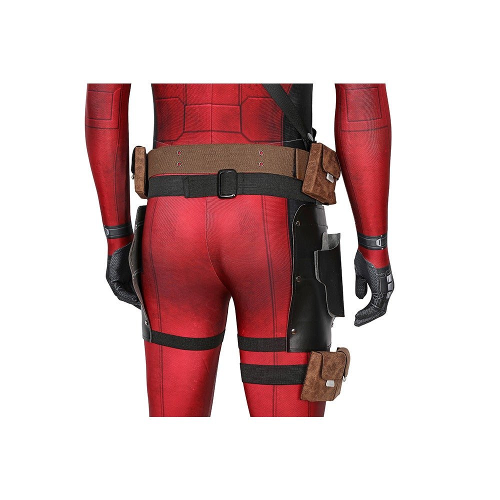 Deadpool Wade Wilson Deluxe Cosplay Costume Set with Accessories| Ready to Ship - Coscosmos