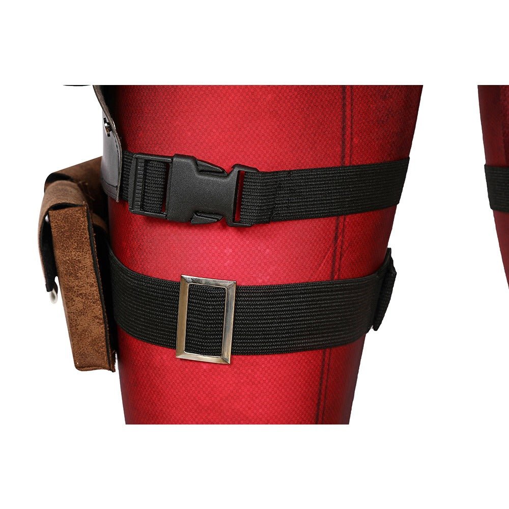 Deadpool Wade Wilson Deluxe Cosplay Costume Set with Accessories| Ready to Ship - Coscosmos