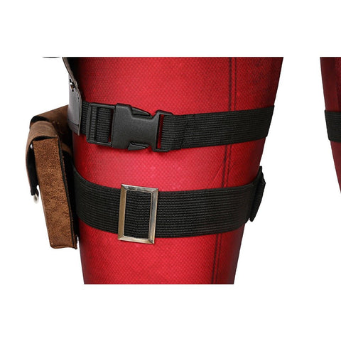 Deadpool Wade Wilson Deluxe Cosplay Costume Set with Accessories| Ready to Ship - Coscosmos