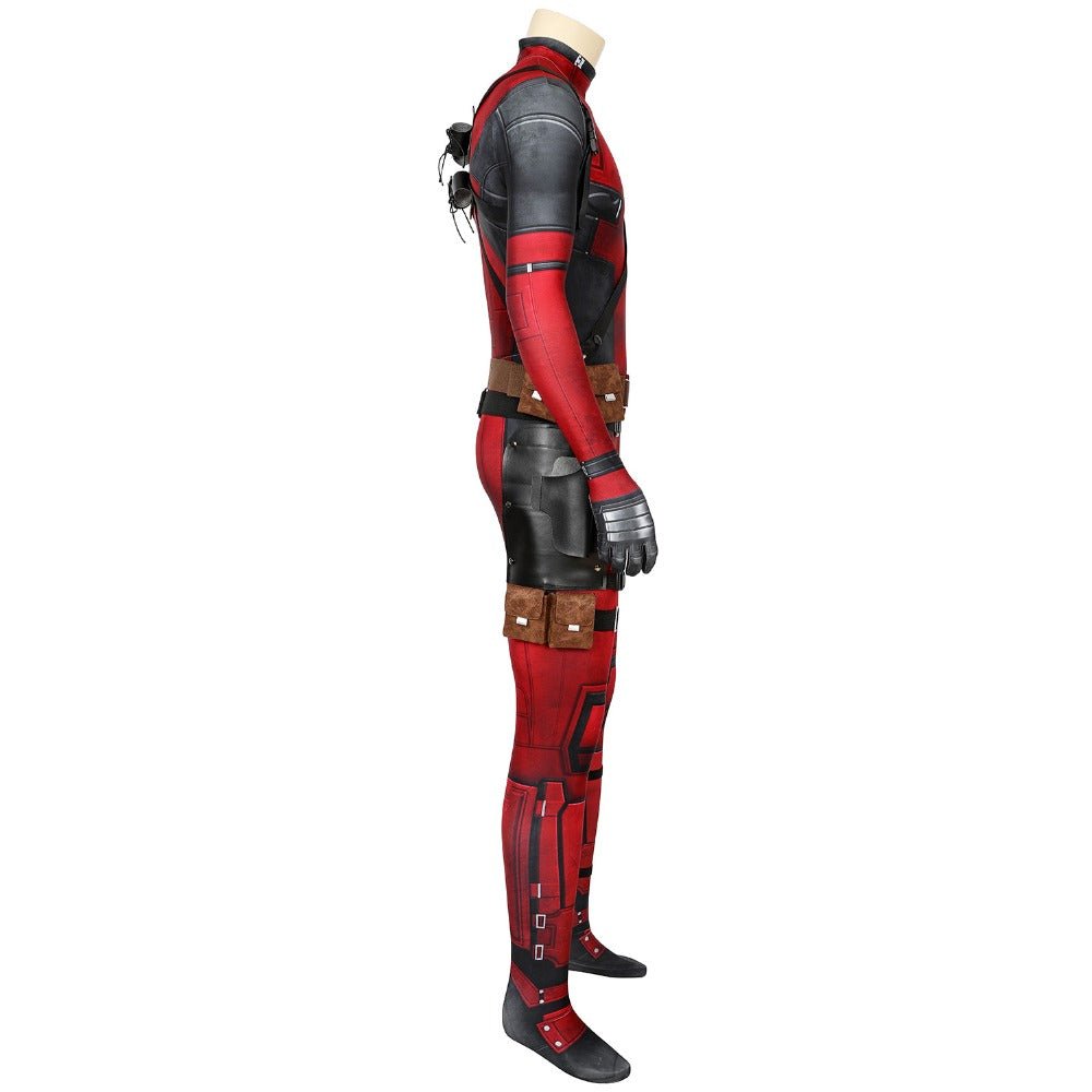 Deadpool Wade Wilson Deluxe Cosplay Costume Set with Accessories| Ready to Ship - Coscosmos
